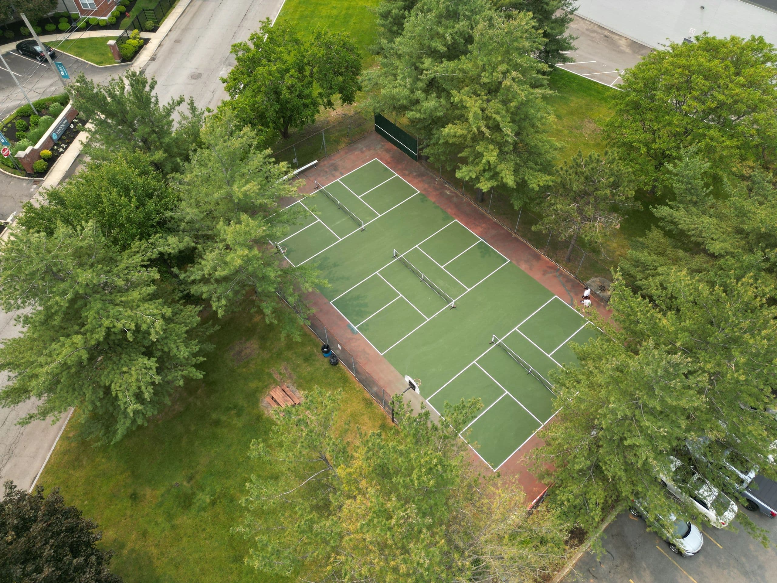 The Dinking Zone pickleball courts