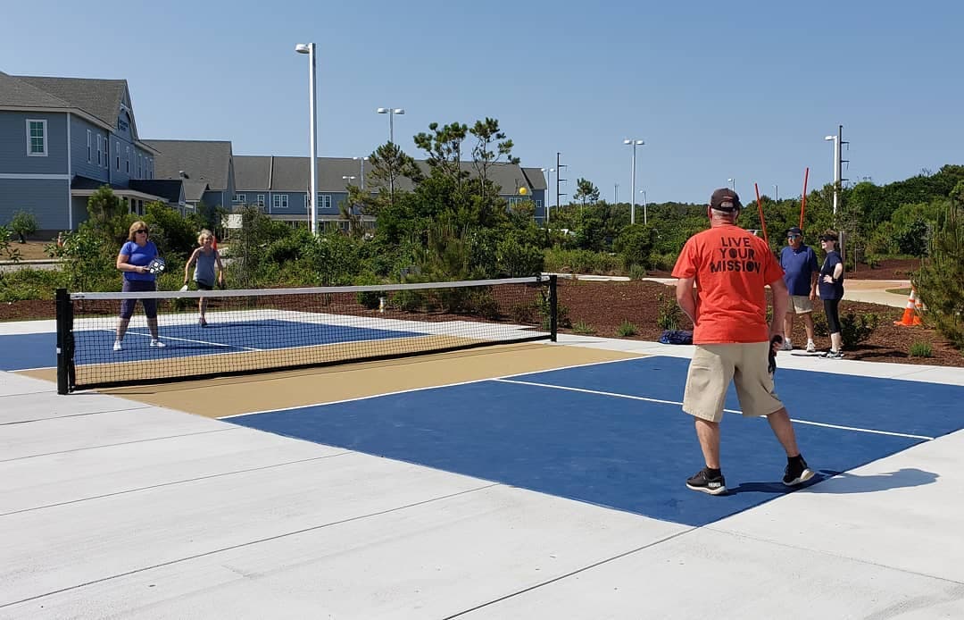 Dowdy Park pickleball courts