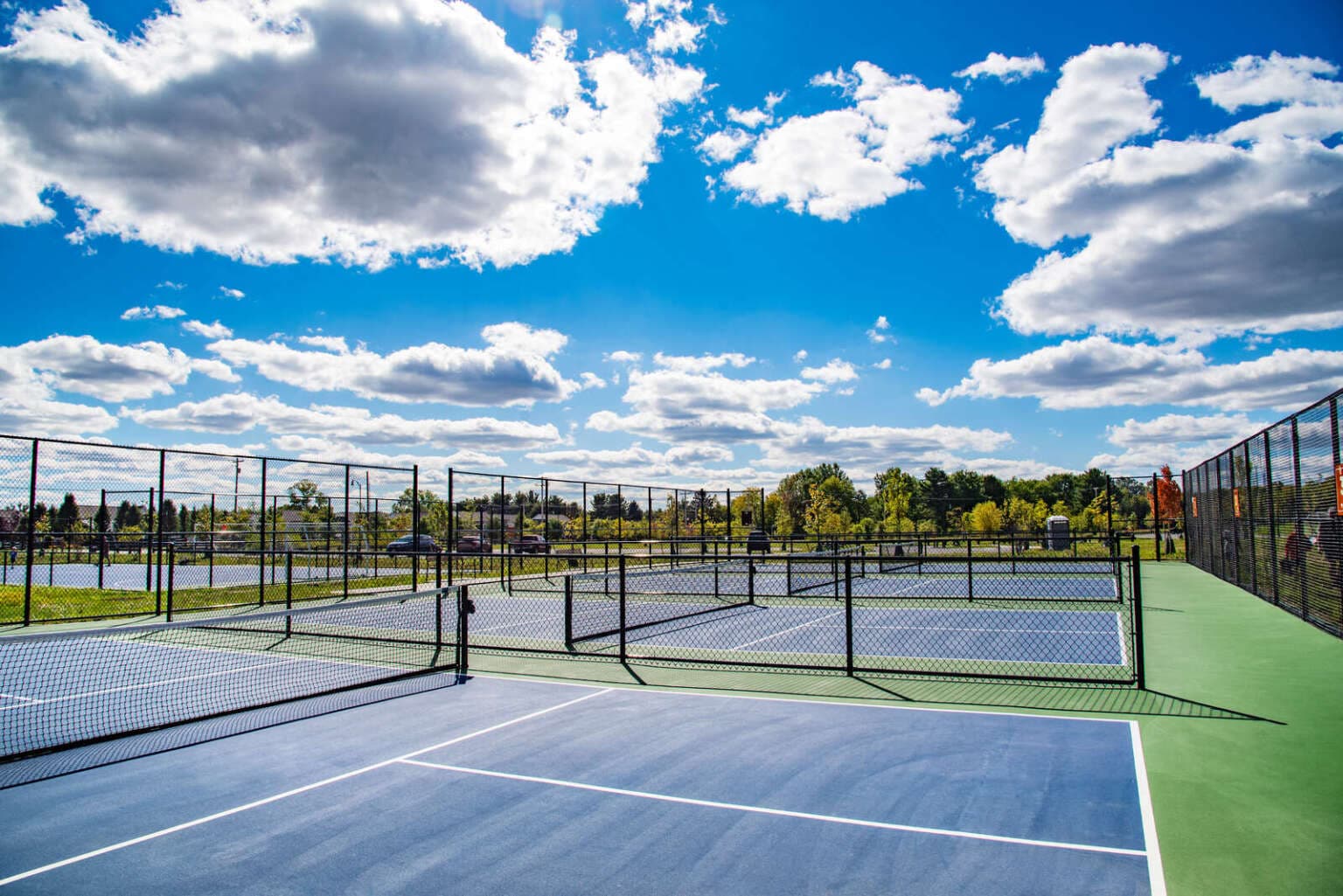 Warner Woods Park pickleball courts