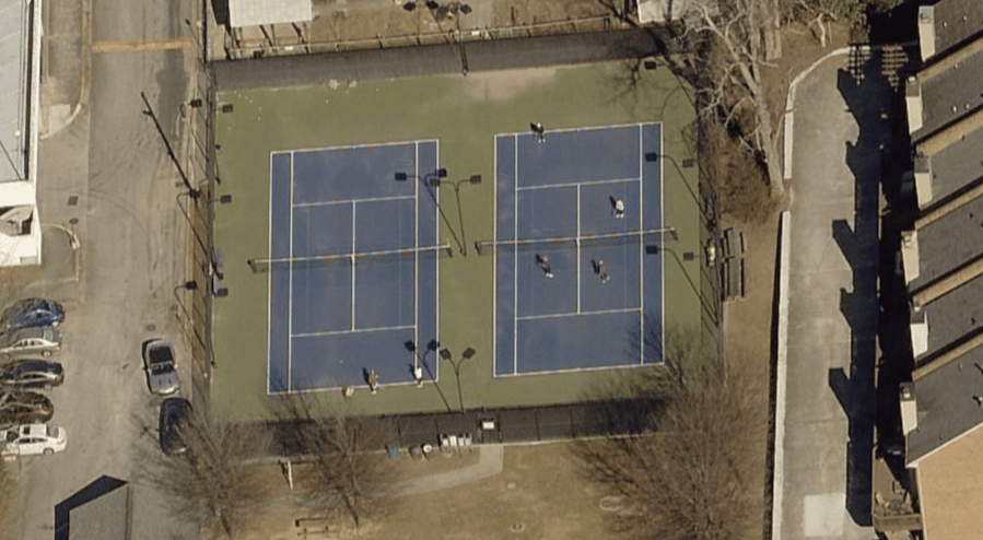 Scott Park pickleball courts