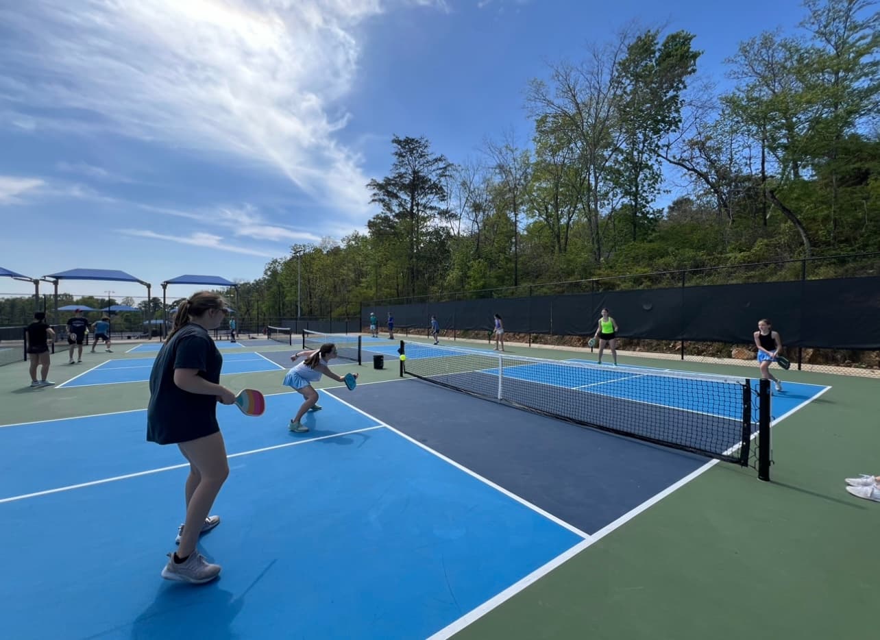 Wald Park Civic Center - North pickleball courts