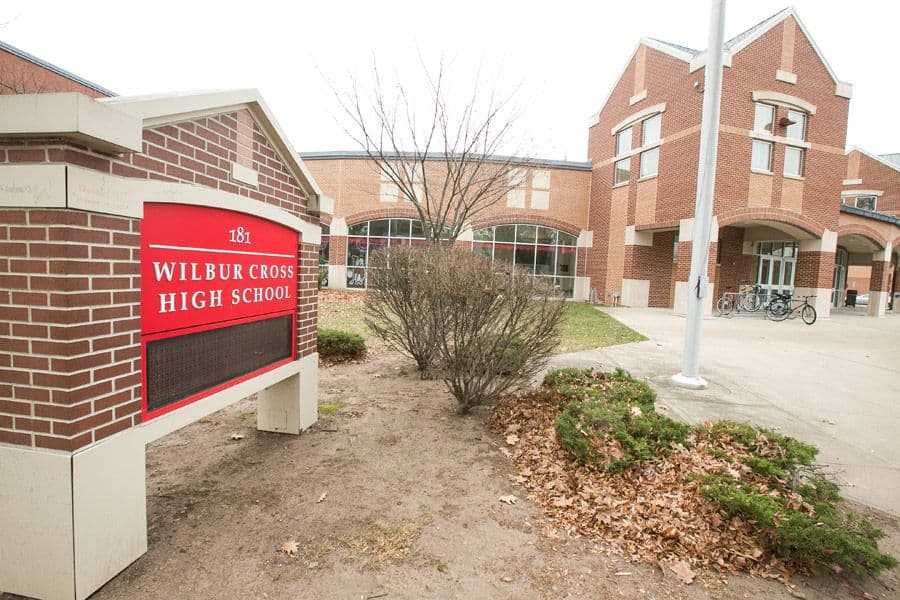 Wilbur Cross High School pickleball courts