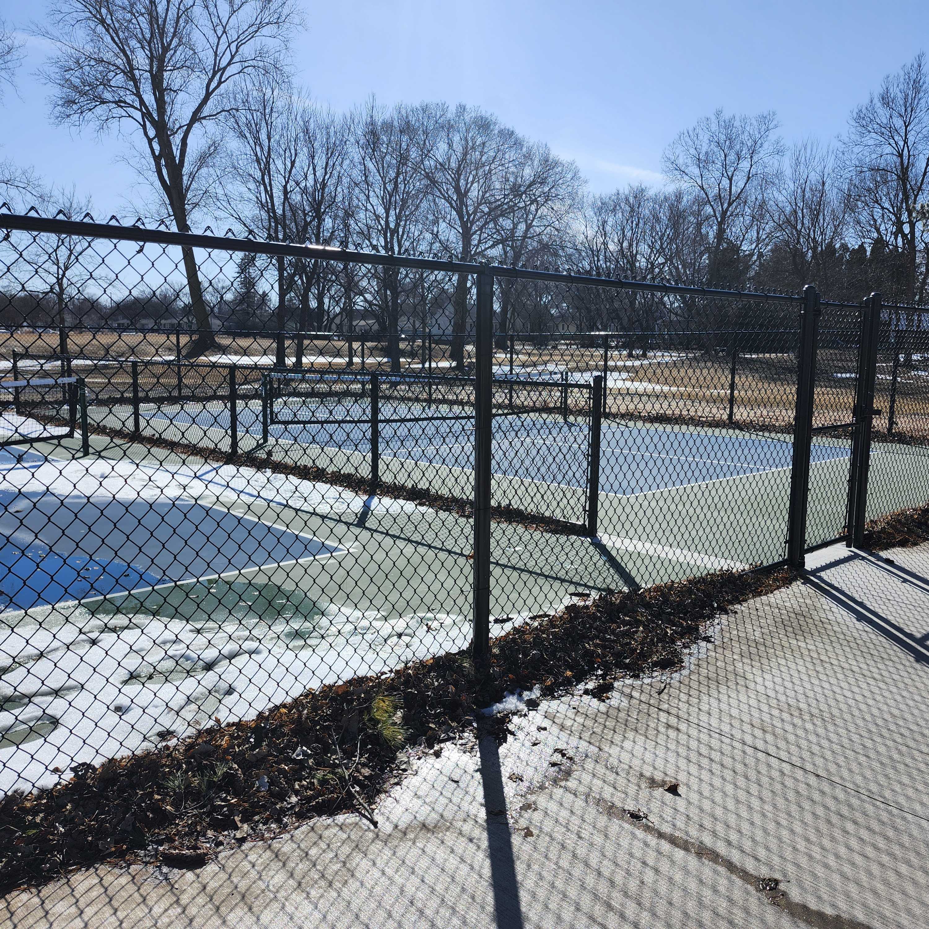 Slatterly Park pickleball courts