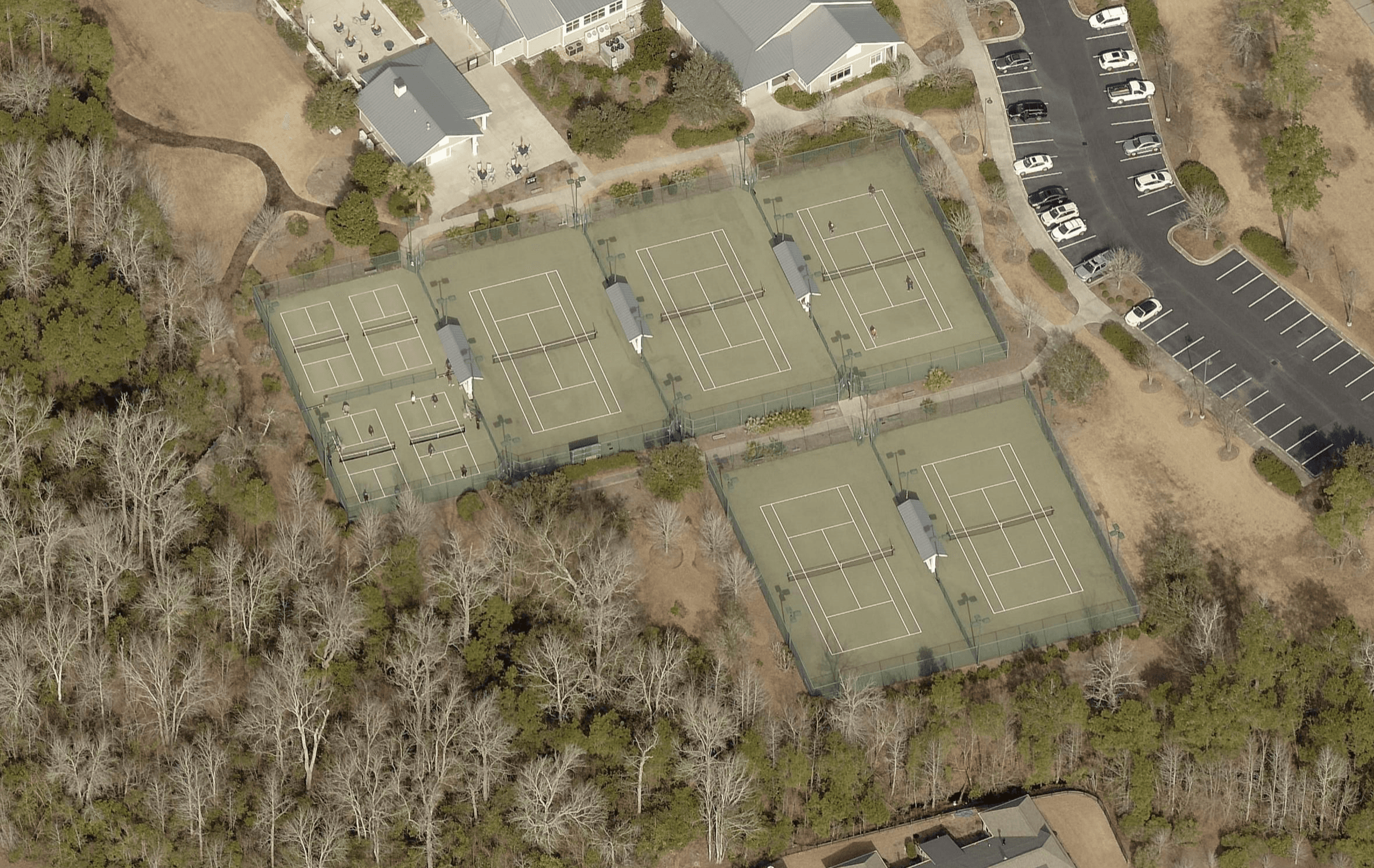 Fitness & Wellness Center at Brunswick Forest pickleball courts