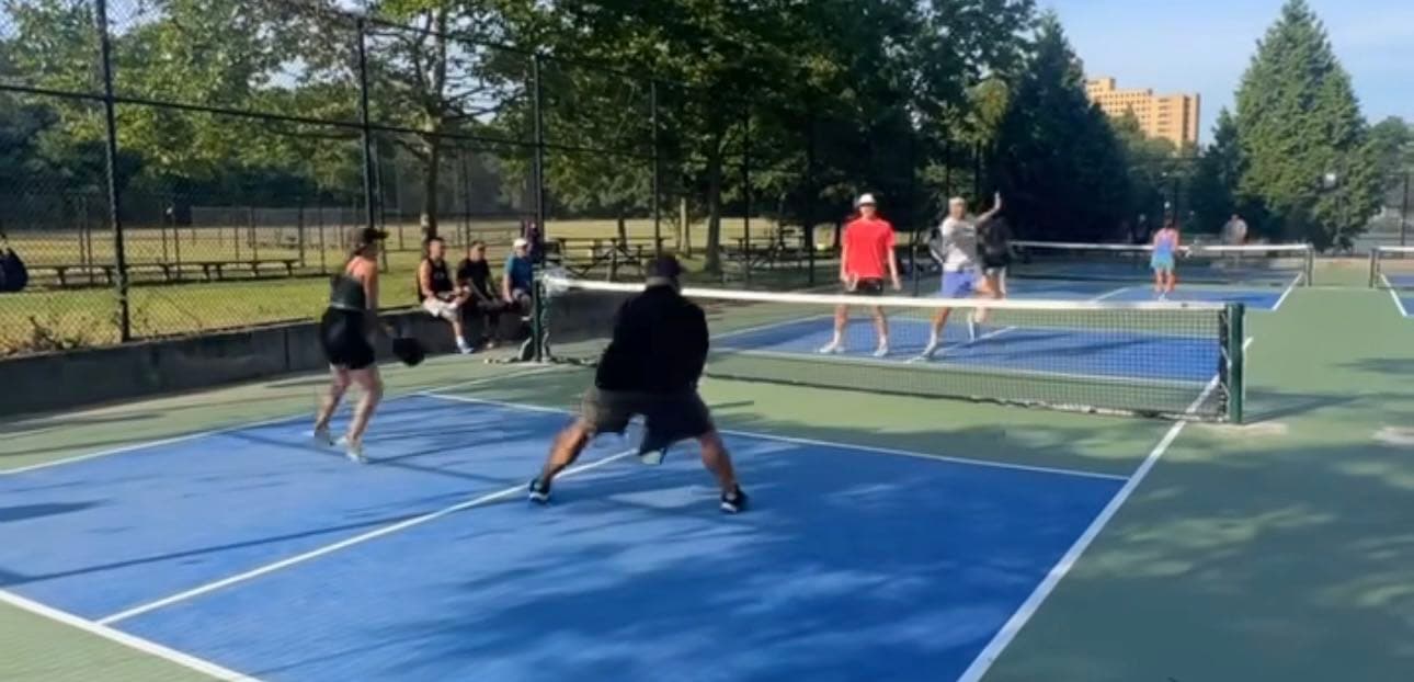 Alley Pond Park pickleball courts