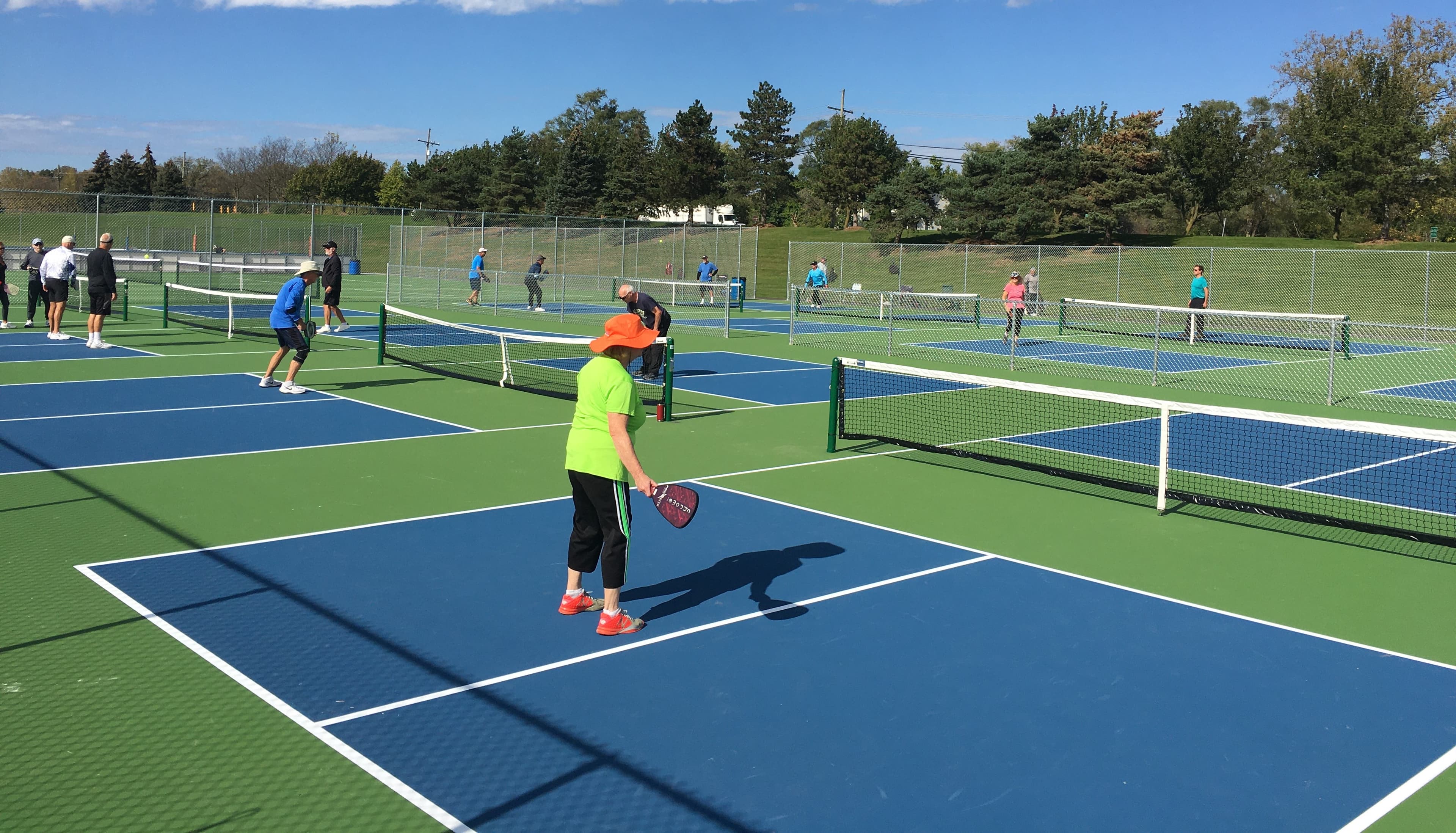 Borden Park pickleball courts