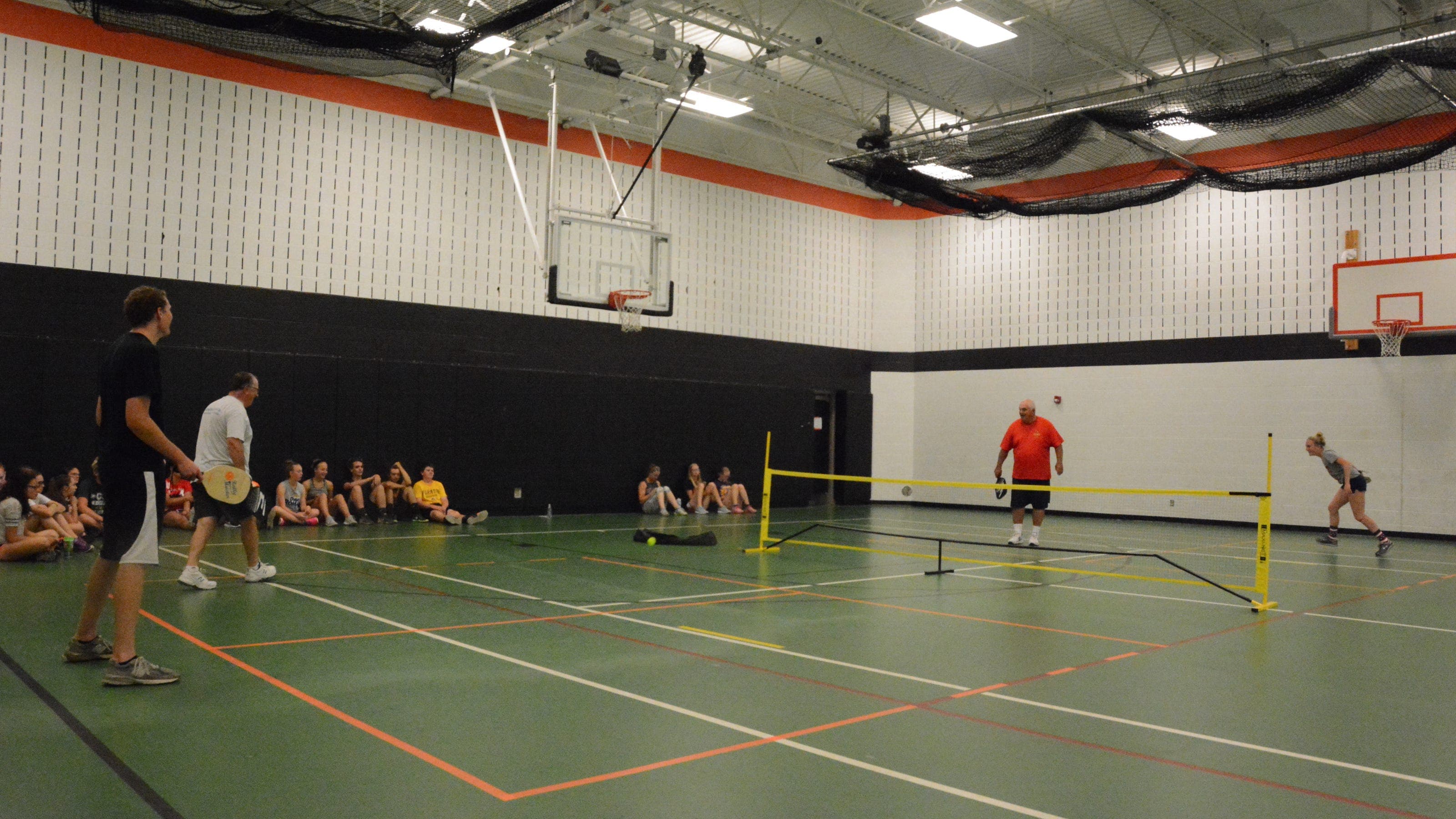 Somerset Fieldhouse pickleball courts