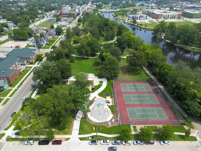 Battell Park pickleball courts