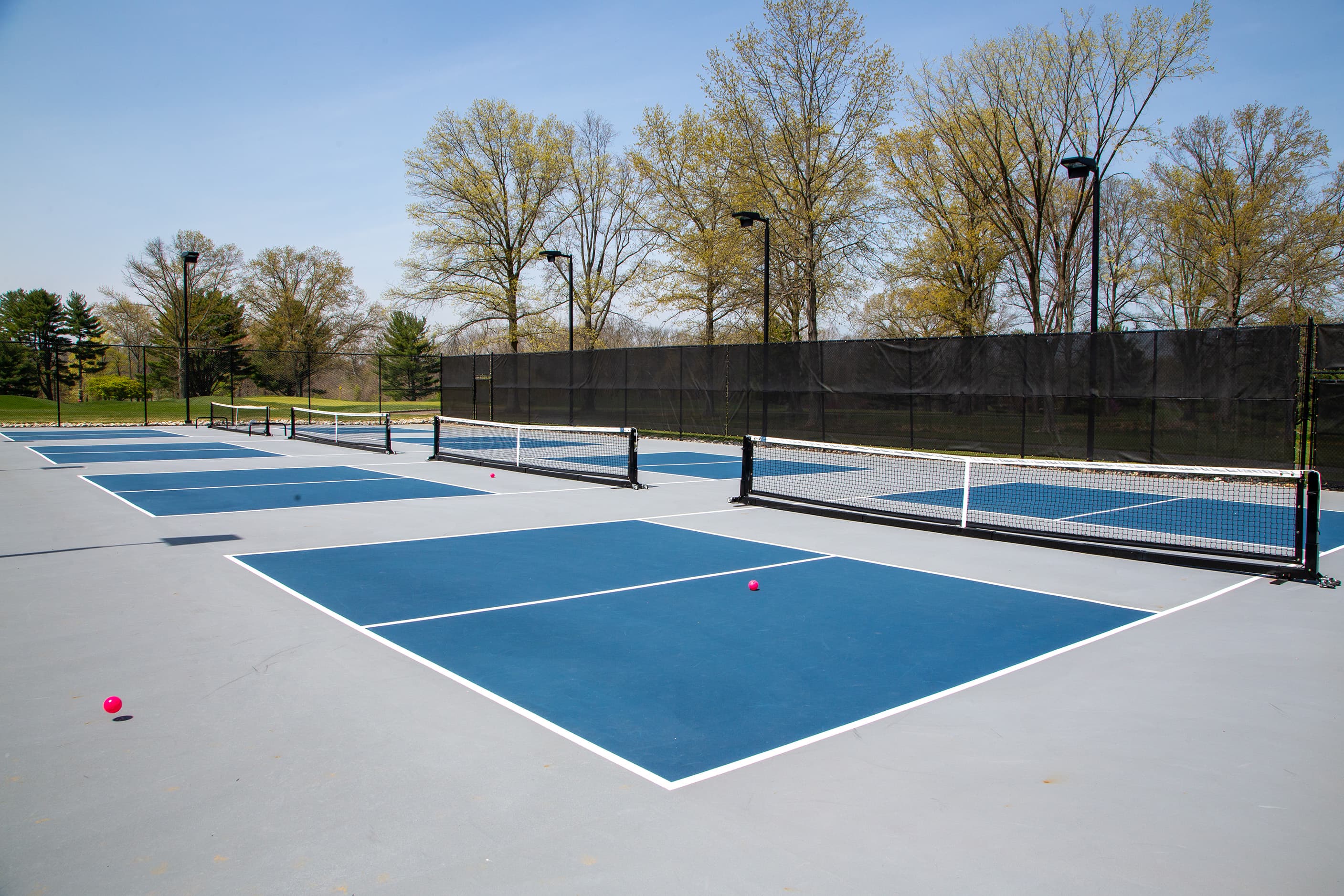 Fiddler's Elbow Country Club pickleball courts