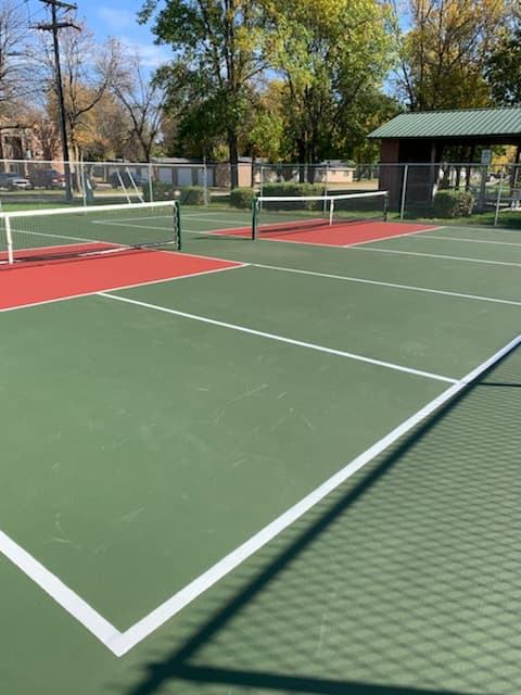 Flynn Park pickleball courts
