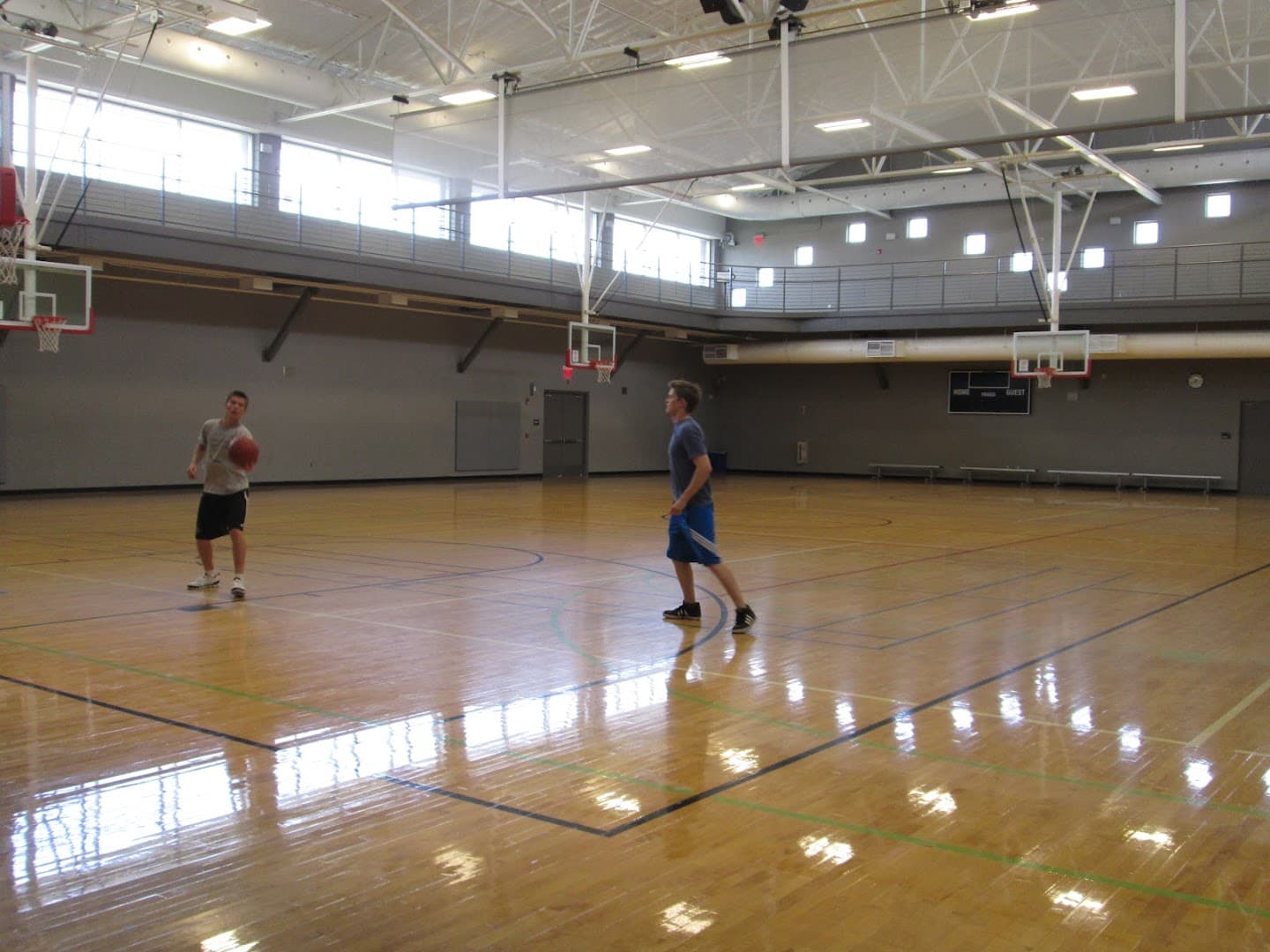 Clements Recreation Center pickleball courts