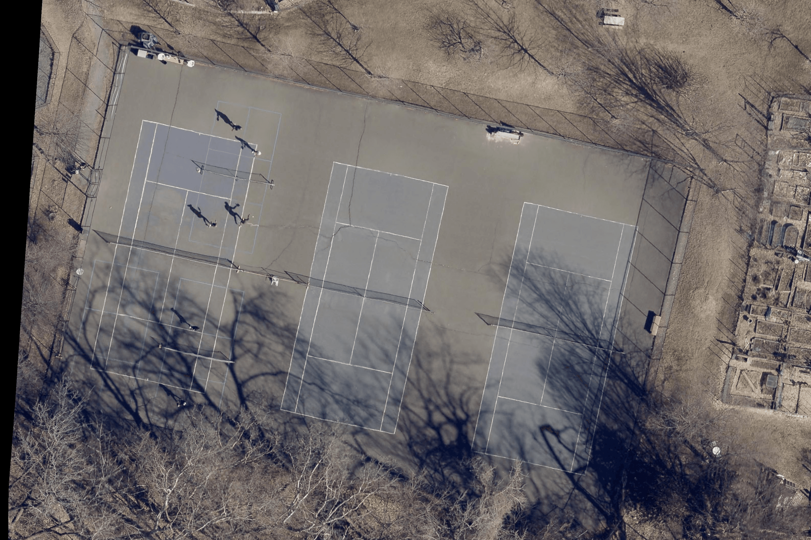 Newark Street Park pickleball courts