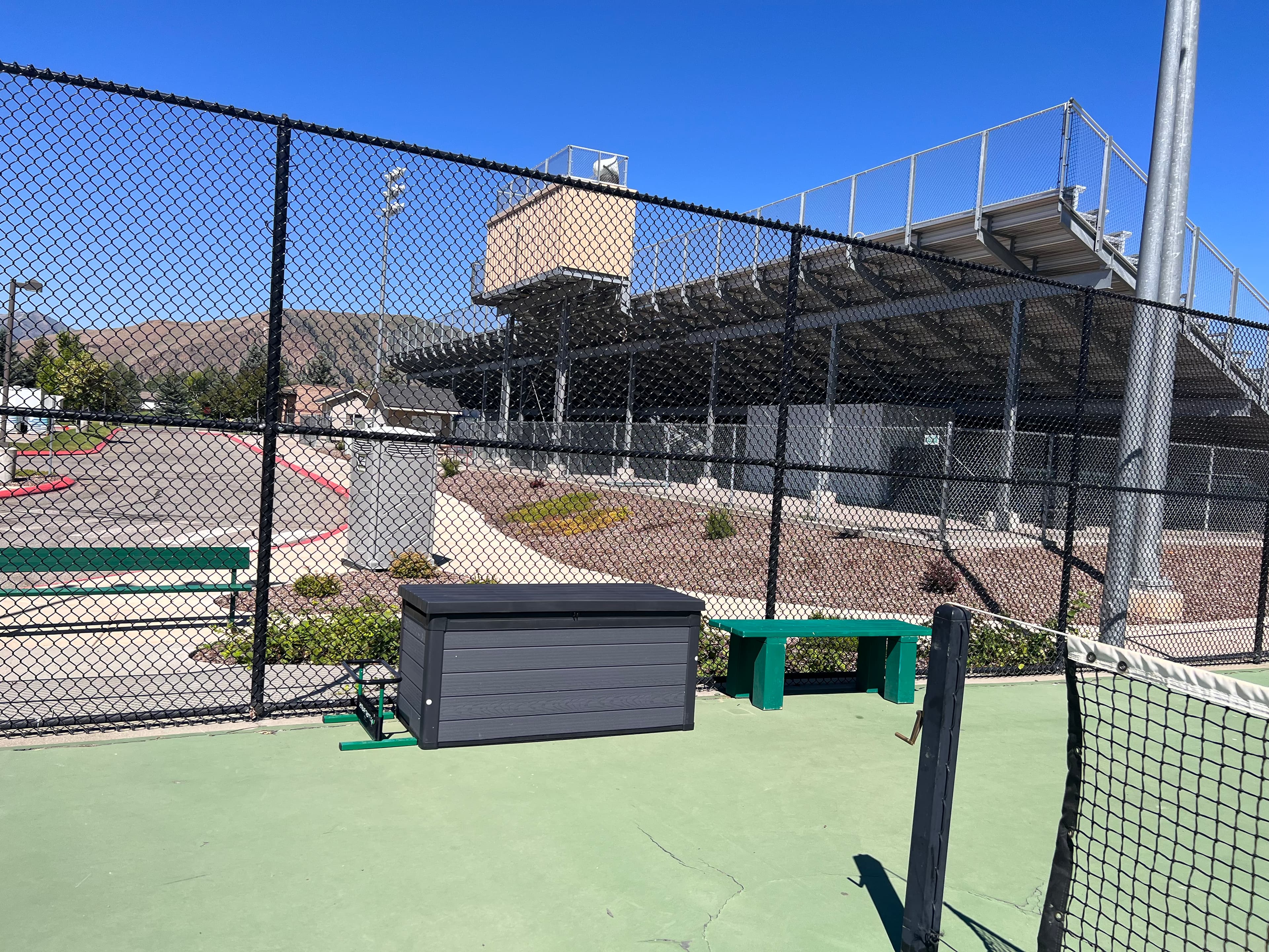 Wood River High School ( Hailey) Courts pickleball courts
