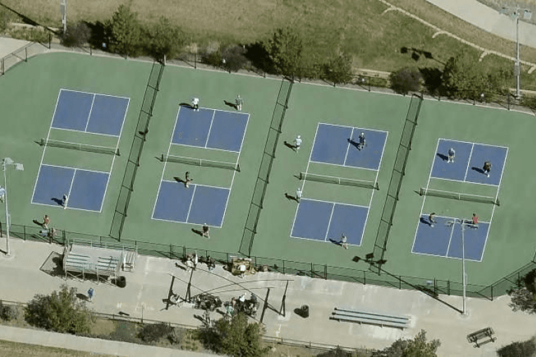 Parker Rec Center pickleball courts