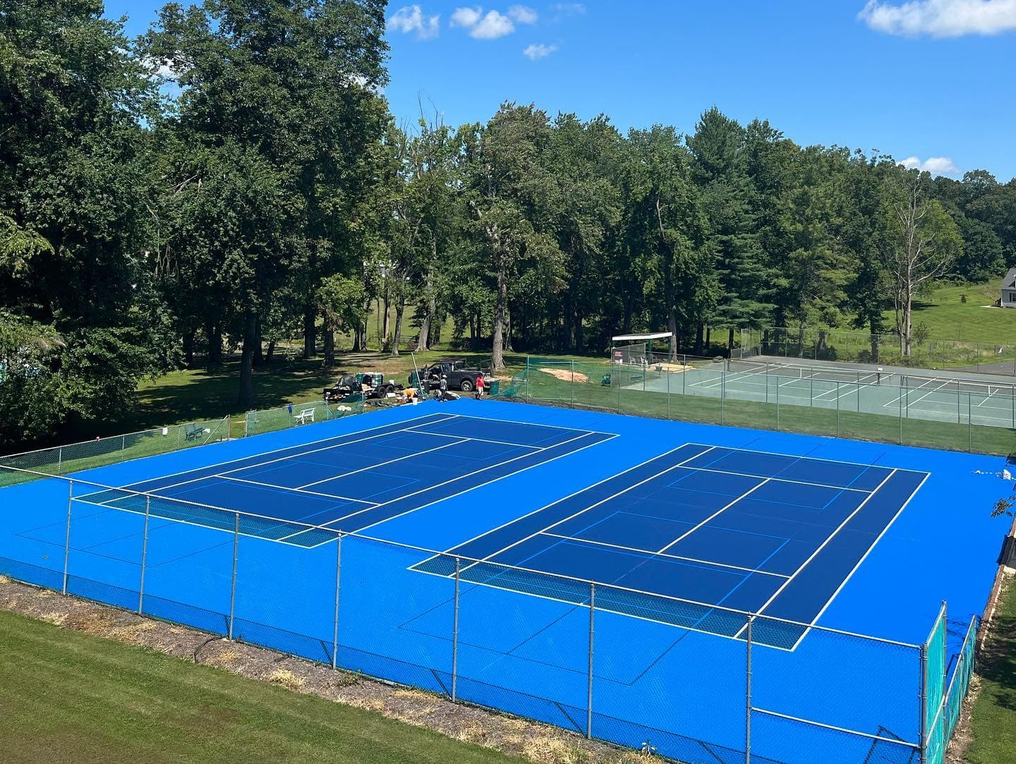 Chestnut Forks Athletic Club pickleball courts