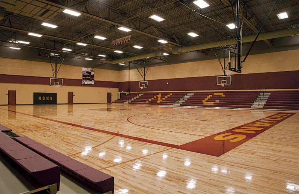 Nampa Christian High School pickleball courts