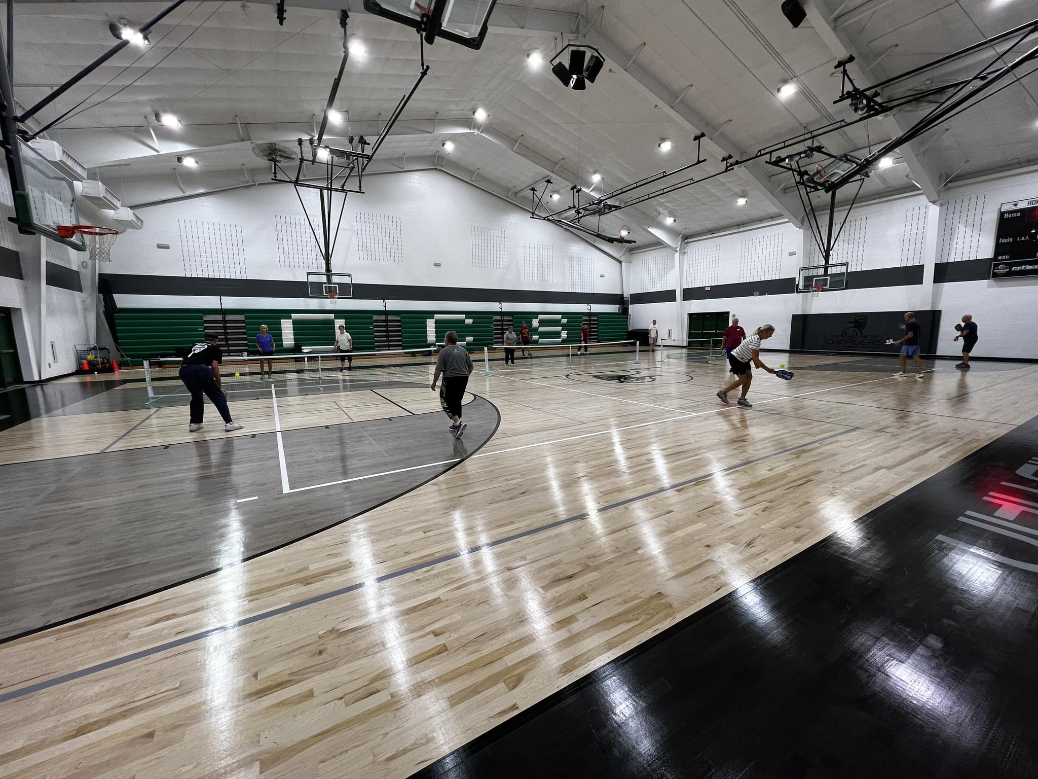Oostburg Christian School pickleball courts