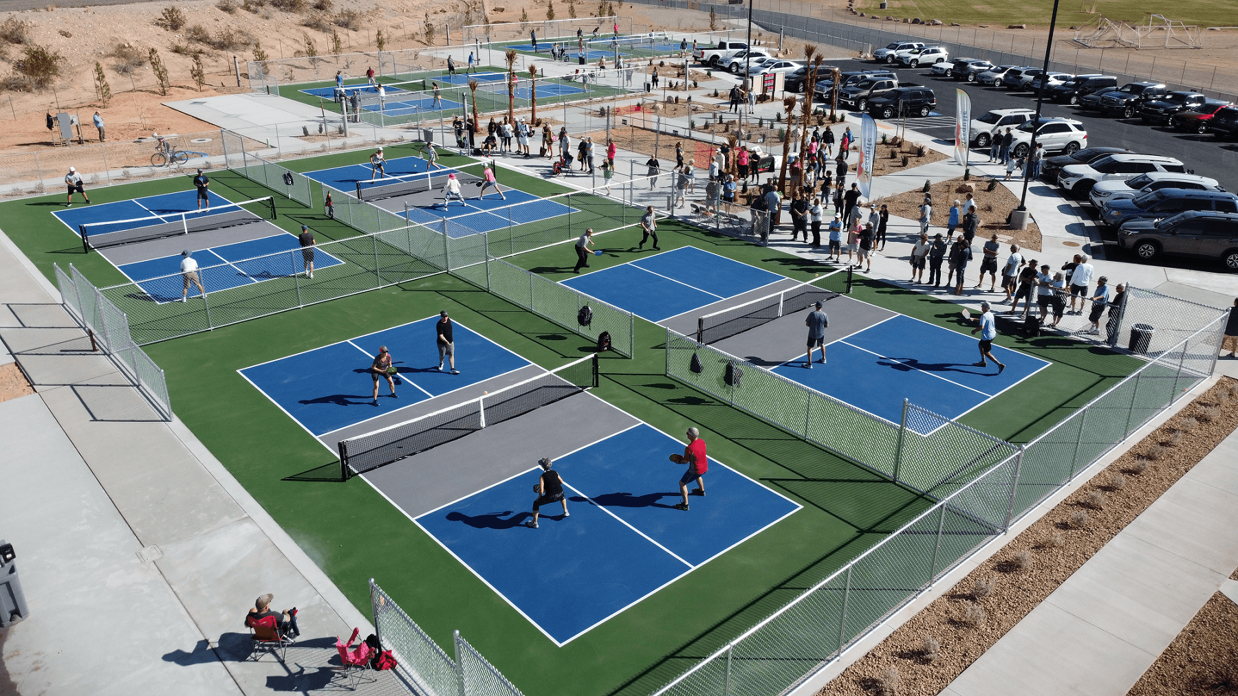 Old Mill Outdoor Courts pickleball courts