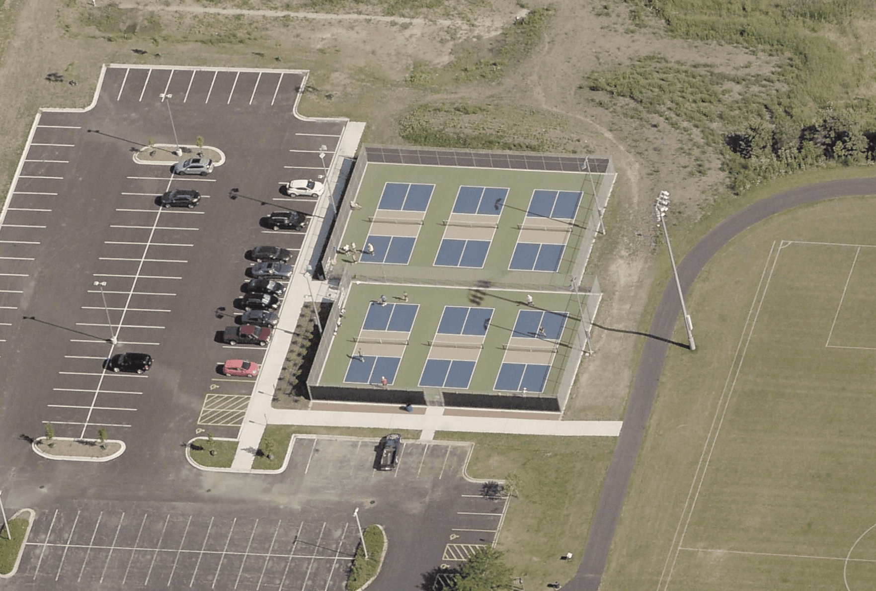 Hamilton Park pickleball courts