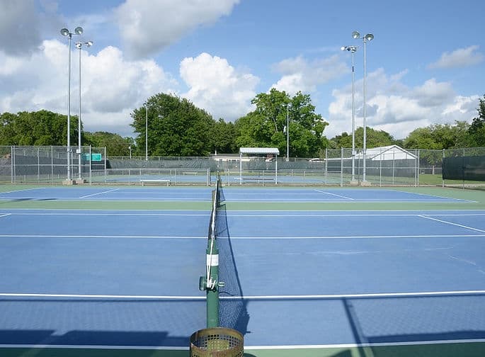 Willow Wood Park pickleball courts