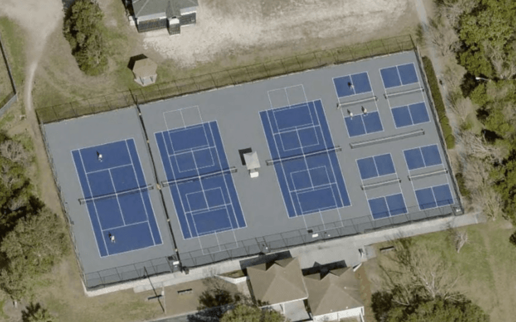 Wrightsville Beach Park pickleball courts