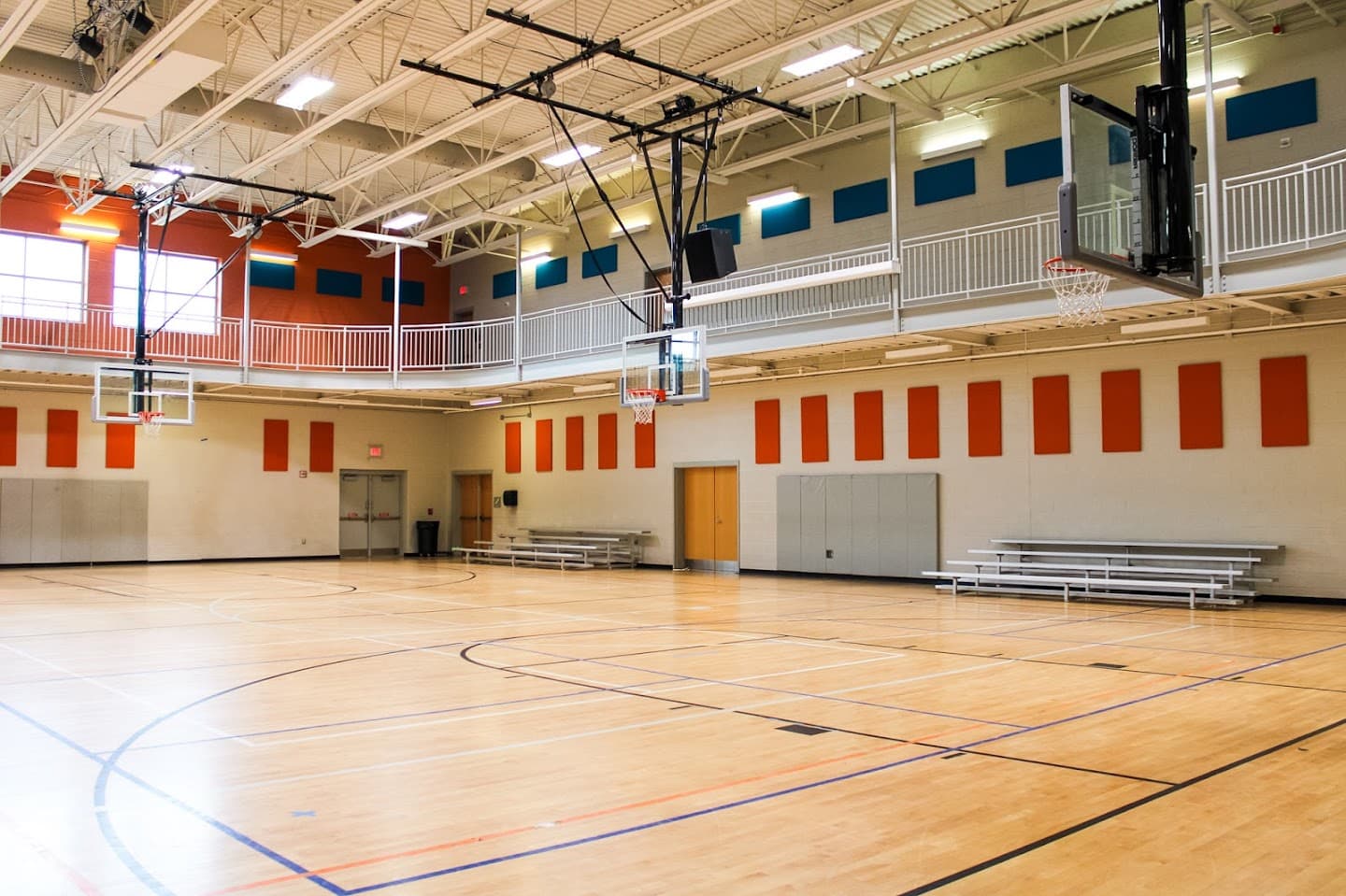 Clover School District Community YMCA pickleball courts