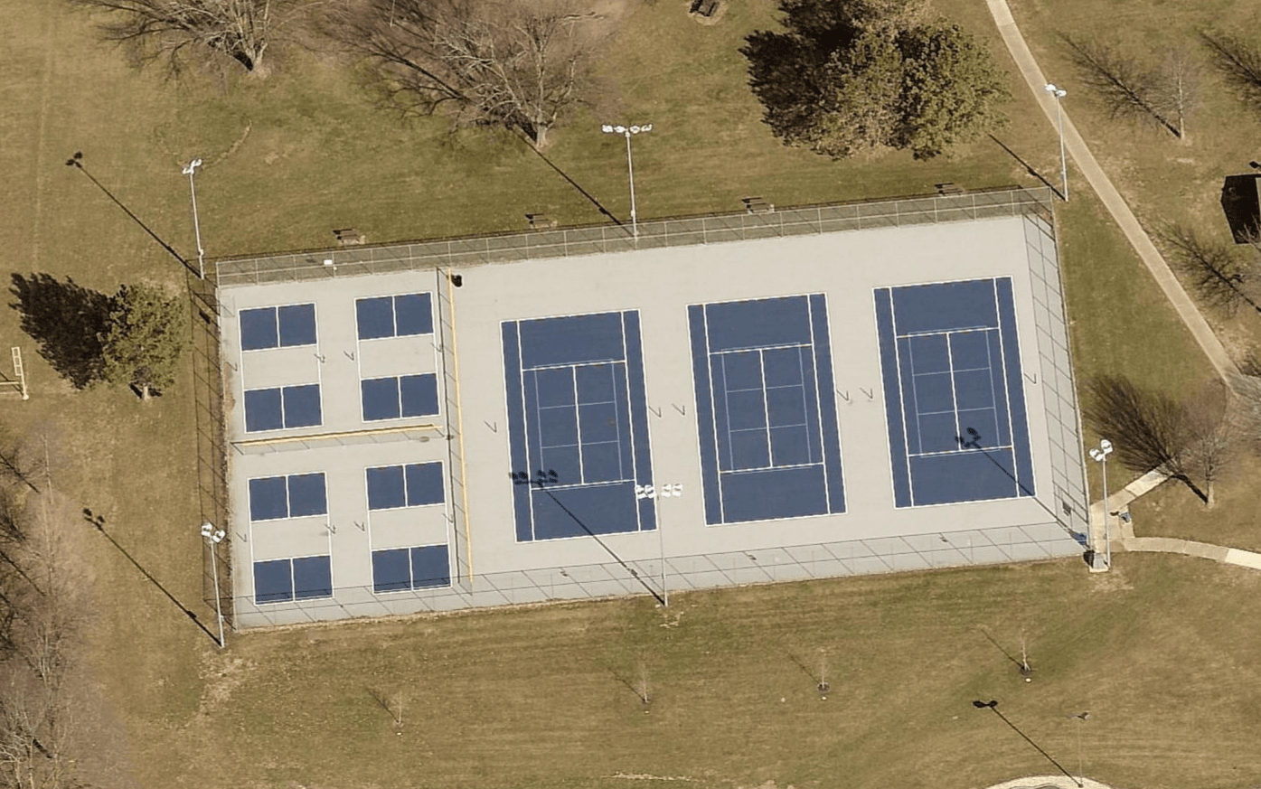 K.C. Geiger Park pickleball courts