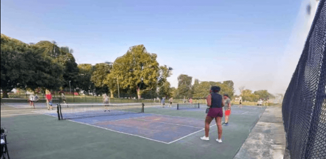 Mound Park pickleball courts