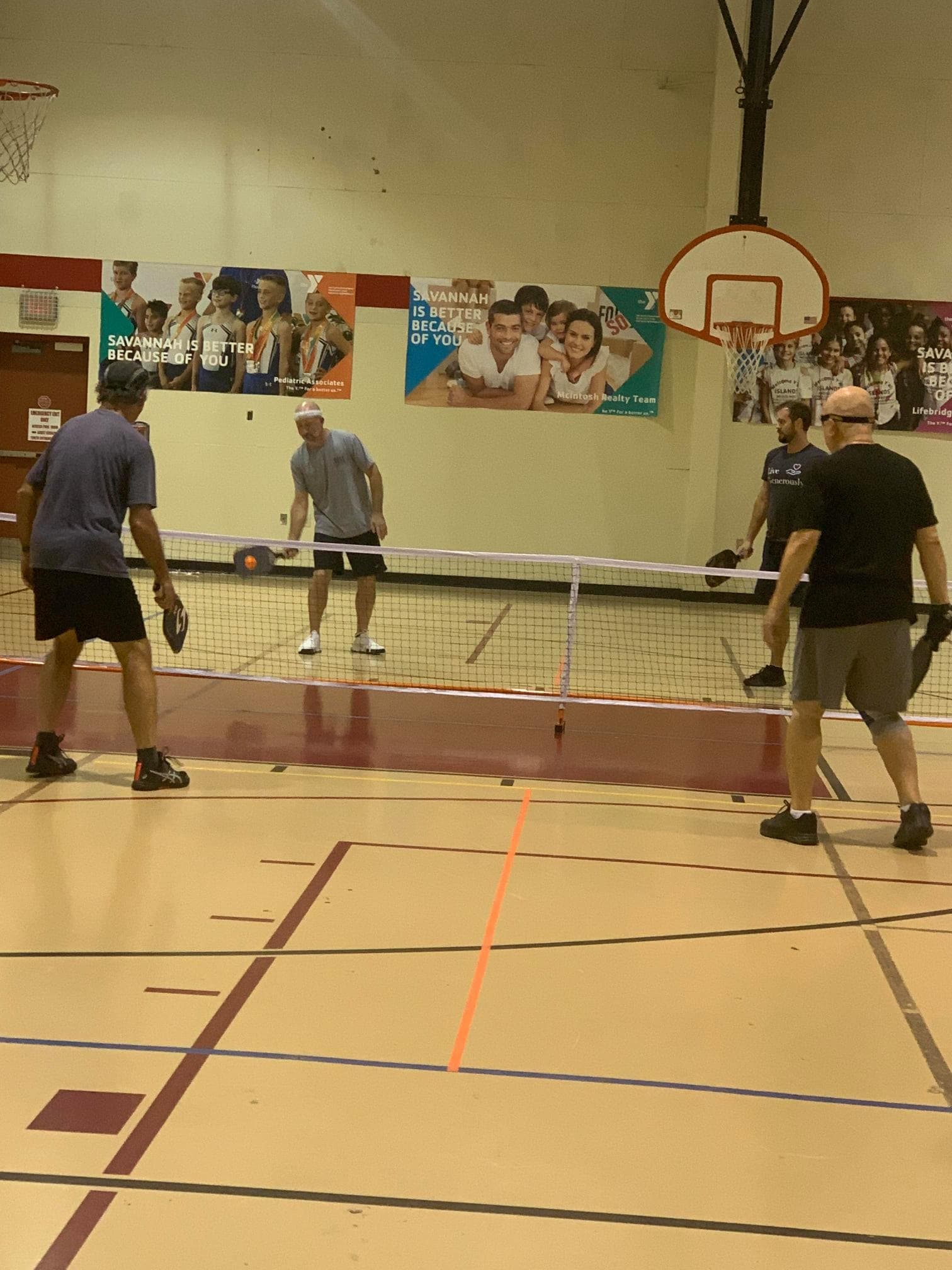 Islands Family YMCA pickleball courts