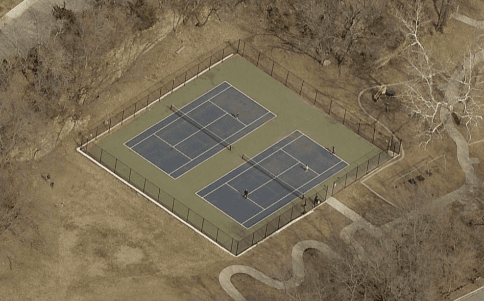 Roanoke Park pickleball courts
