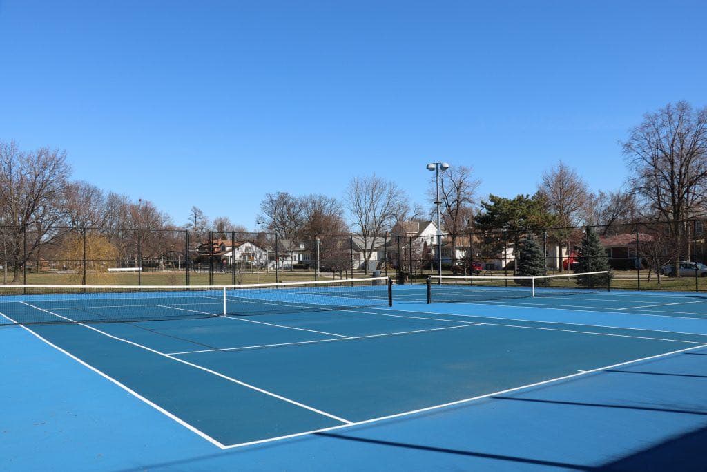 Maple Park pickleball courts