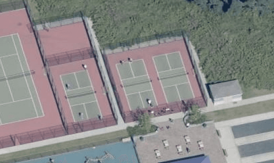 Sweet Hollow Park pickleball courts