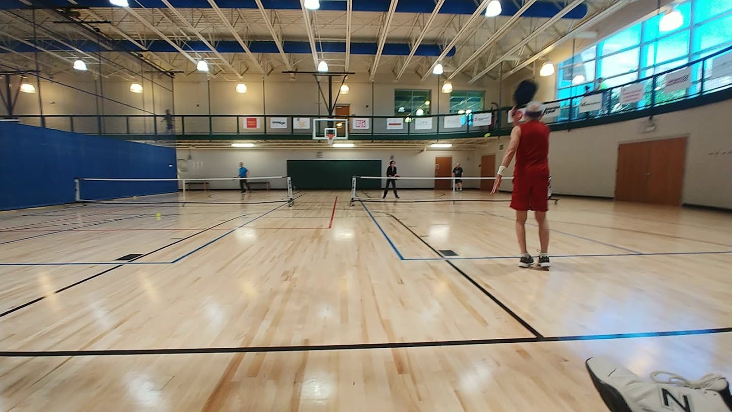 The Kirk Family YMCA pickleball courts
