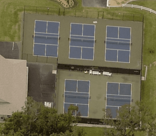 Buttonwood Bay RV Resort pickleball courts