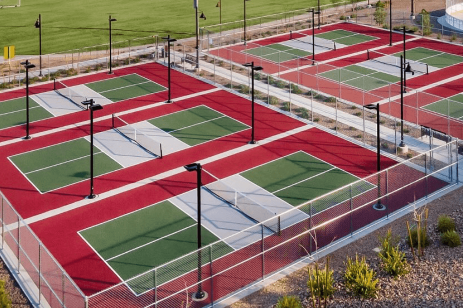 Skye Canyon Park pickleball courts