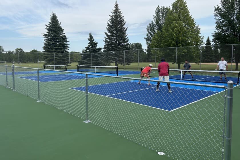 Optimist Park pickleball courts