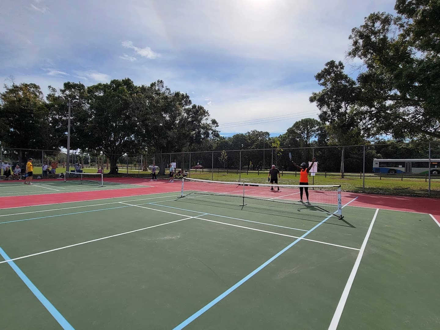 Newtown Estates Park pickleball courts