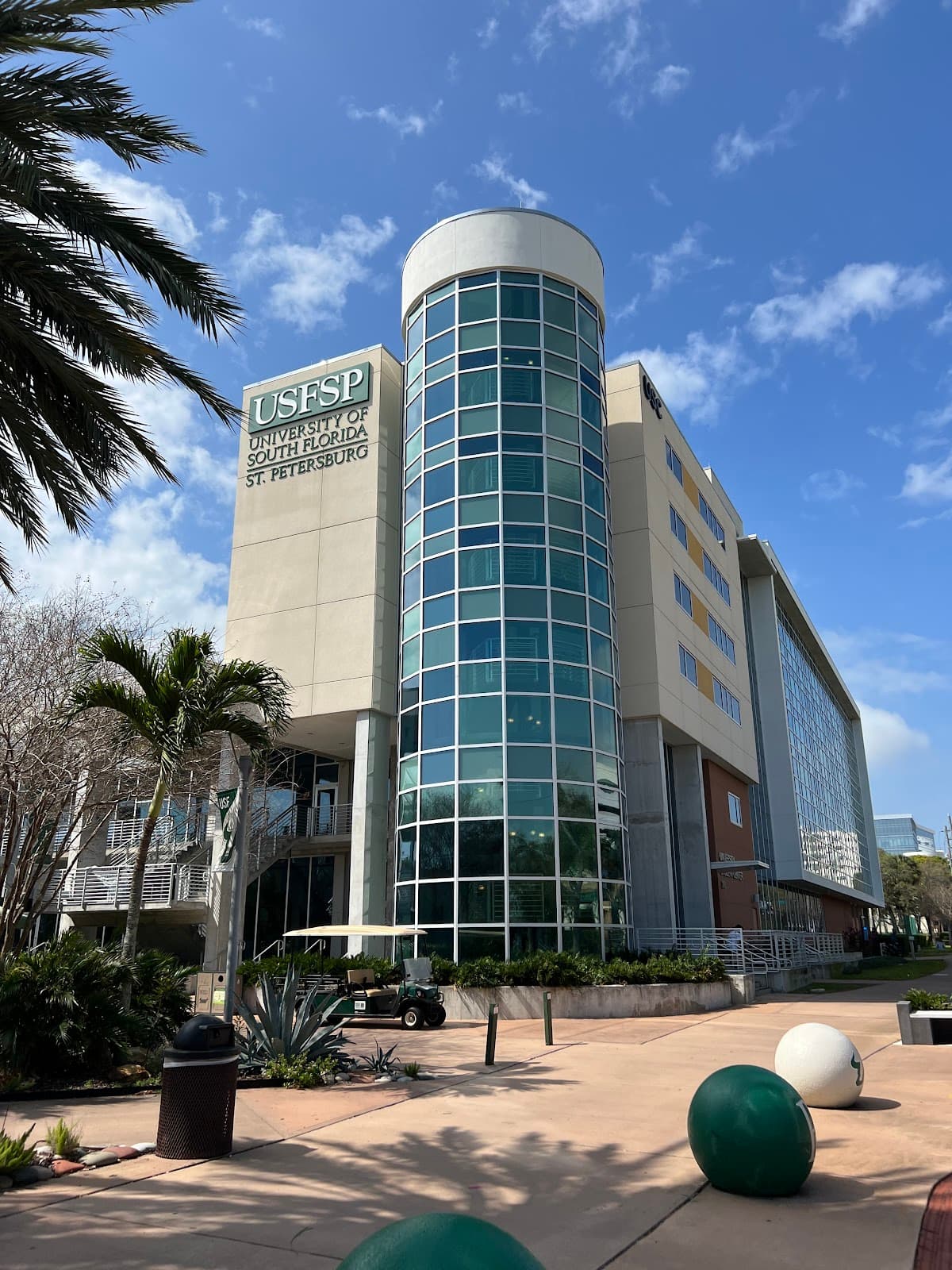 USF St Pete pickleball courts