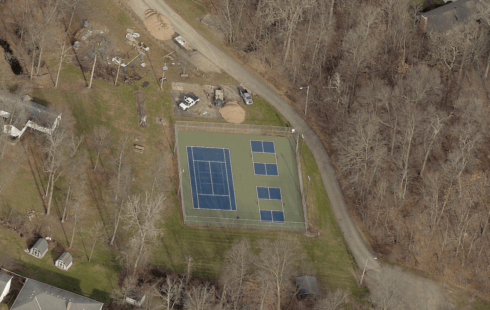 Burton Park pickleball courts