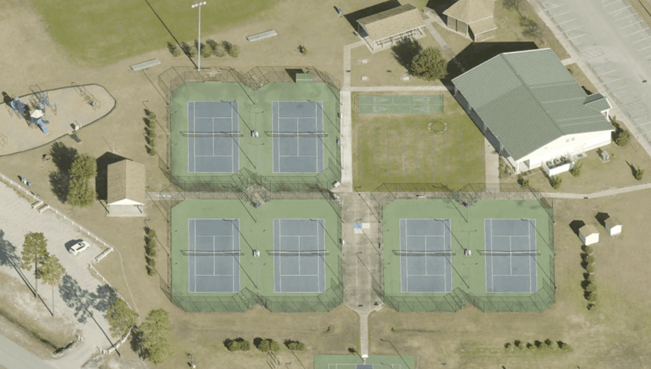 Fort Benjamin Recreation Center pickleball courts