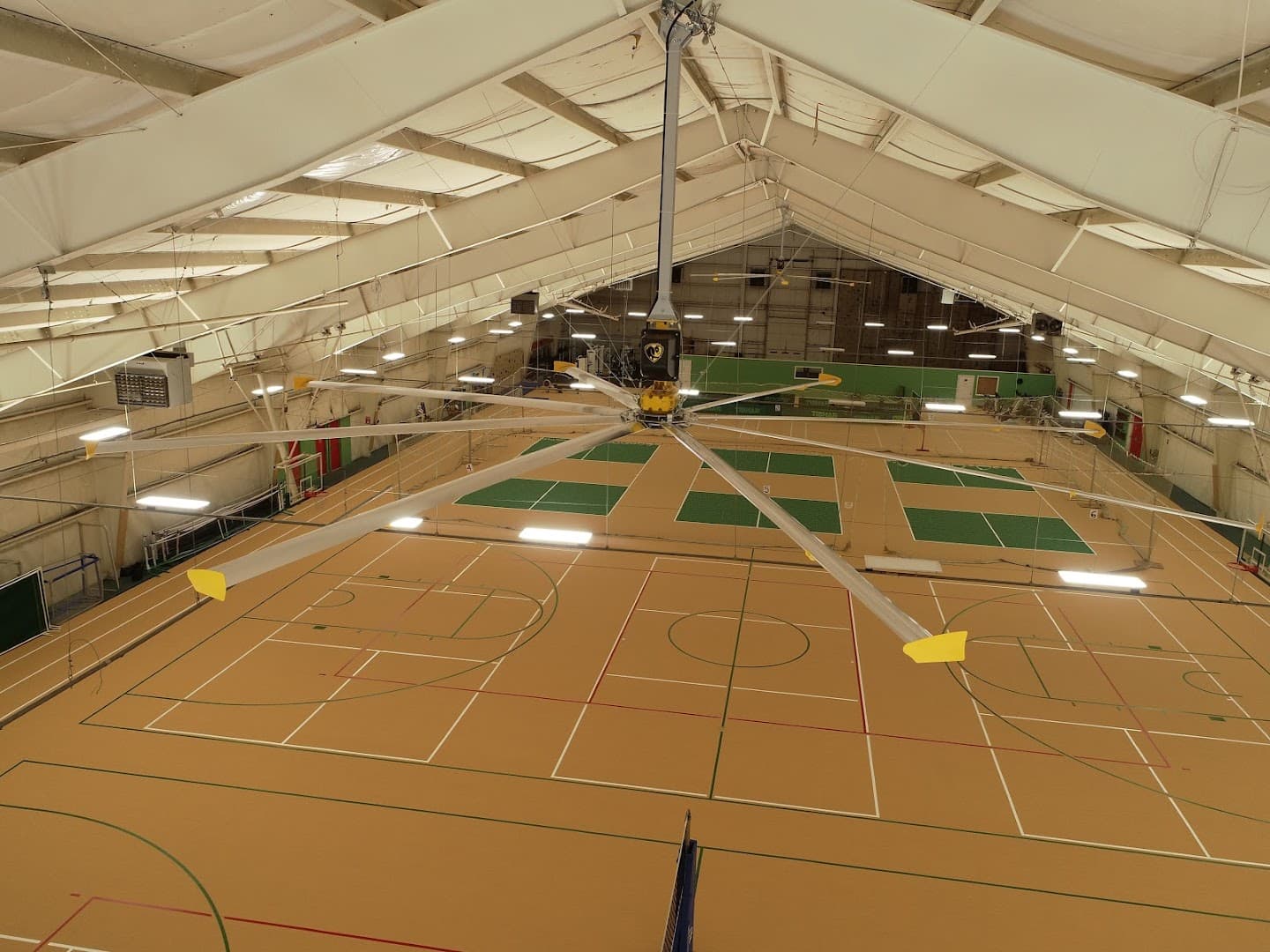 MIU Recreation Center pickleball courts