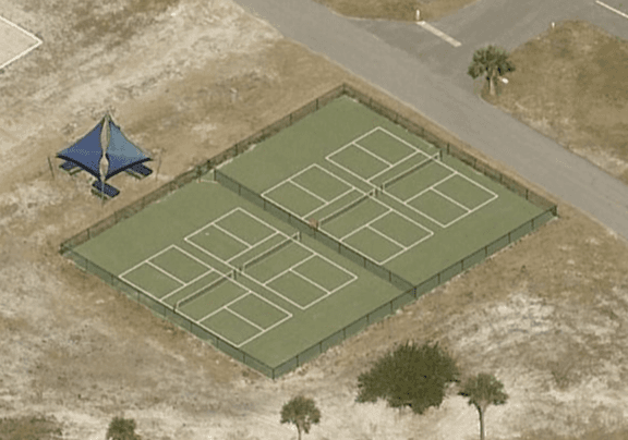 Gulf County Veterans Memorial Park at Beacon Hill pickleball courts