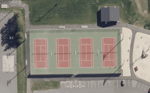 Caribou Wellness and Recreation Center pickleball courts