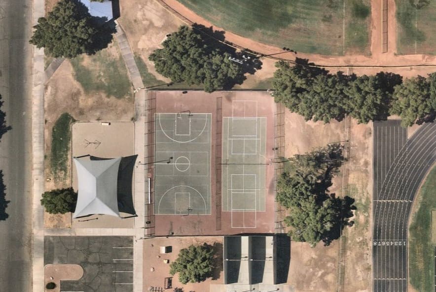 Carver Park Tennis Court pickleball courts