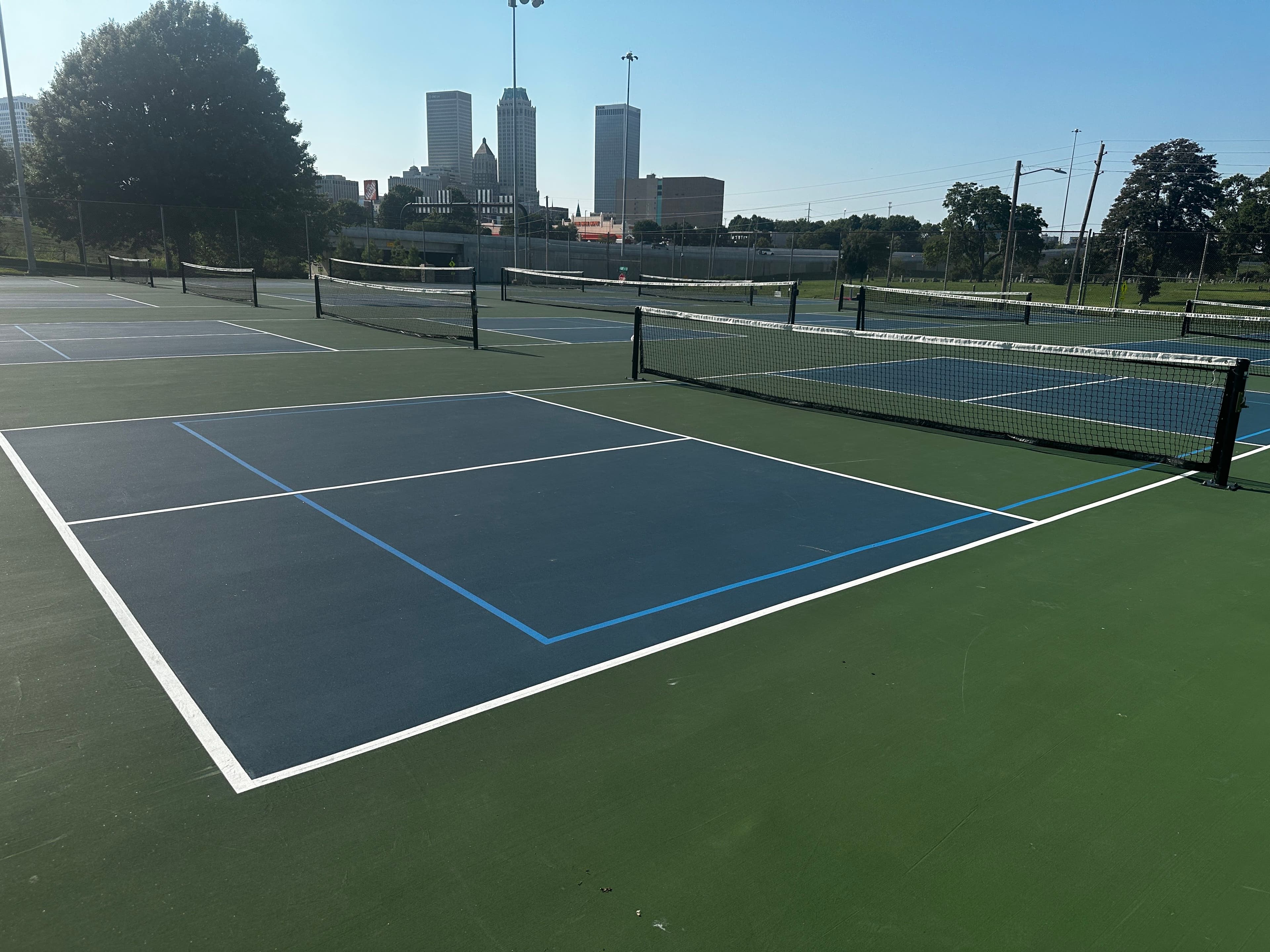 Tracy Park pickleball courts