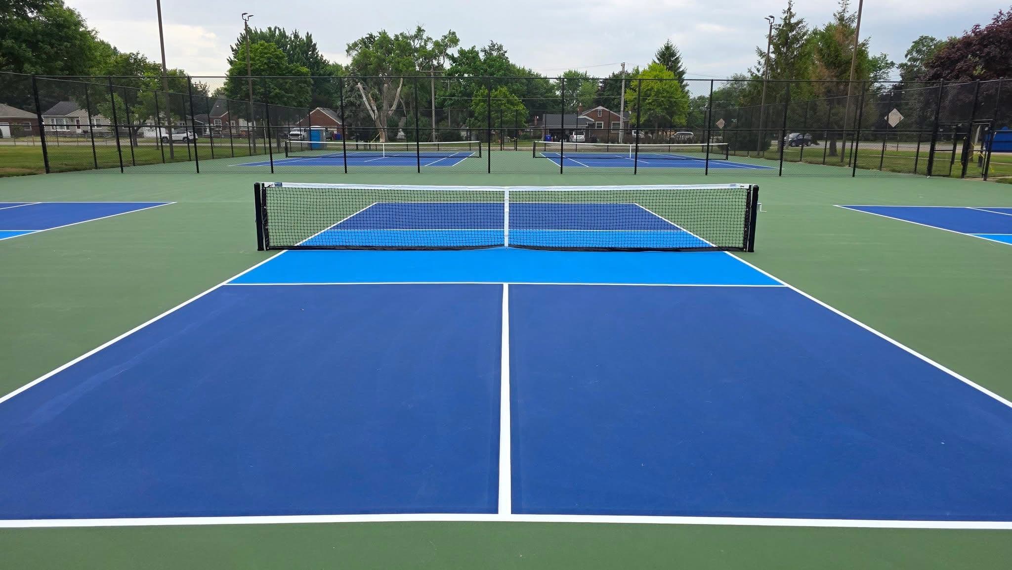 Steffens Park pickleball courts