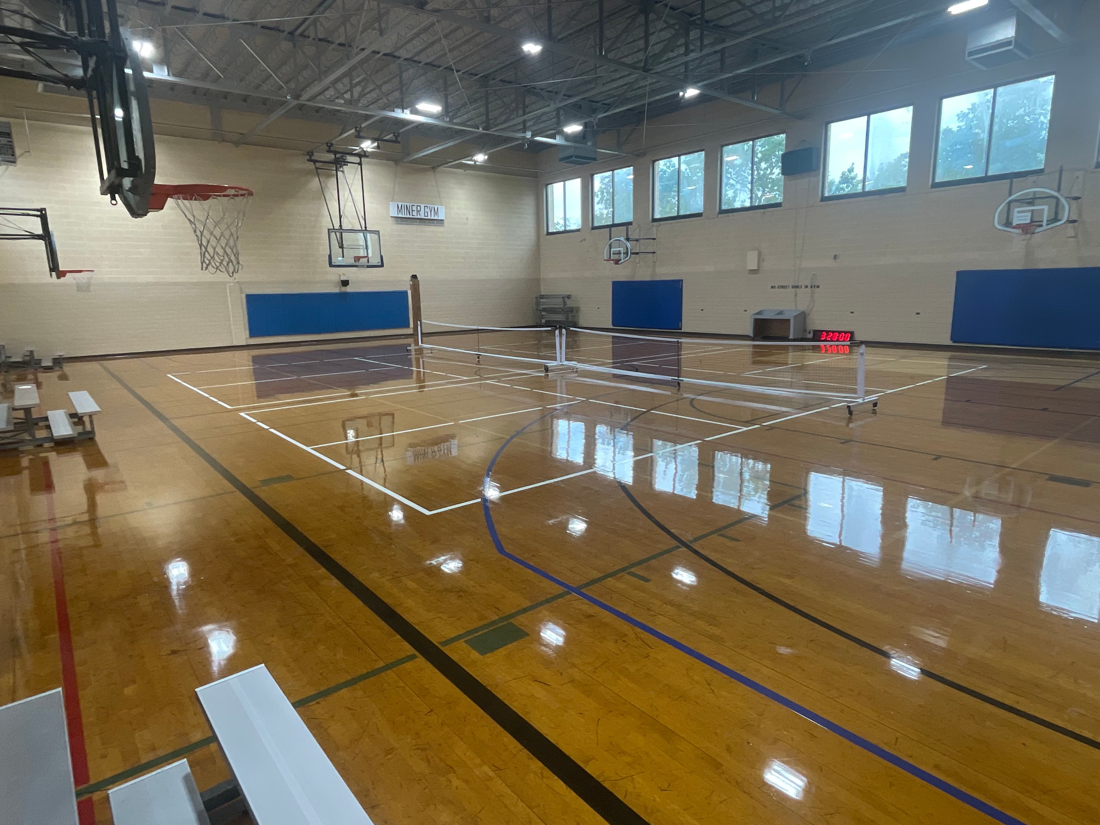 theCENTER at Columbus Avenue Baptist Church pickleball courts