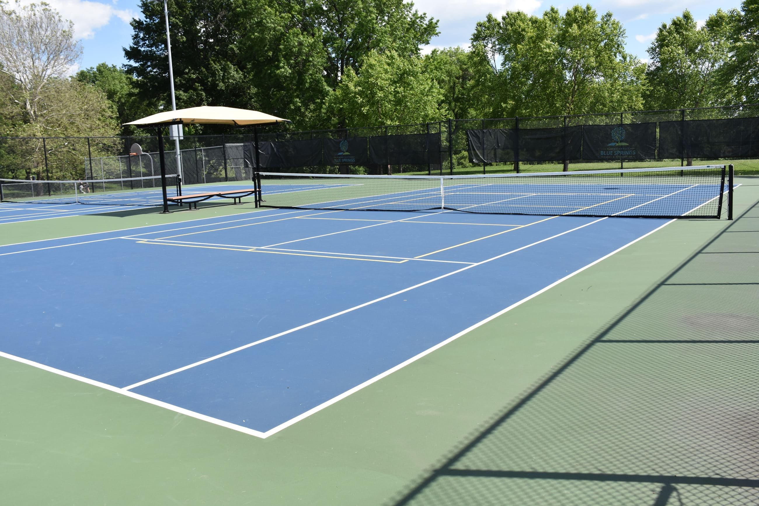 Blue Springs Park pickleball courts