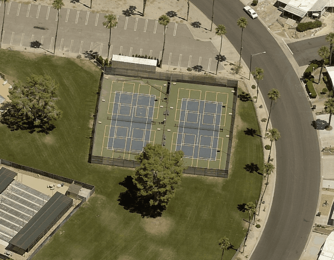 Shenandoah Springs pickleball courts