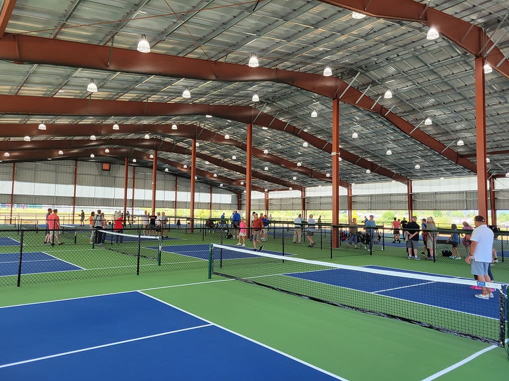 Blackburn Pickleball Pavilion pickleball courts